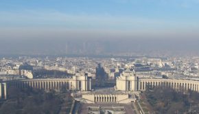 Pollution sur Paris – crédits Airparif