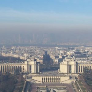 Pollution sur Paris – crédits Airparif