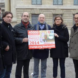 Denis Baupin et la pétition demandant l'interdiction du Bisphenol A dés 2014