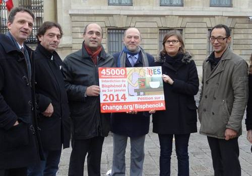Denis Baupin et la pétition demandant l'interdiction du Bisphenol A dés 2014