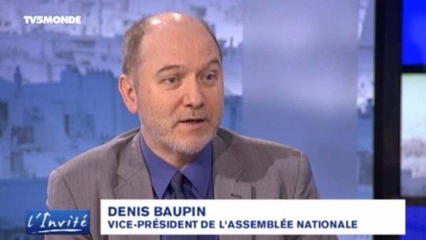 Denis Baupin sur TV5Monde