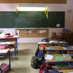 Ecole salle de classe