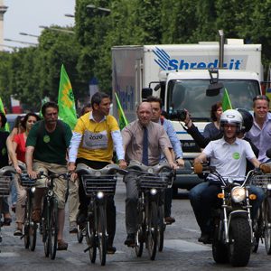 Anniversaire du velib - Champs Elysée