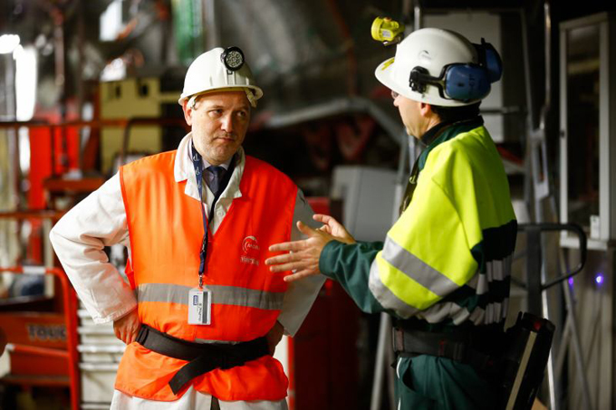 Denis Baupin en visite à Bure