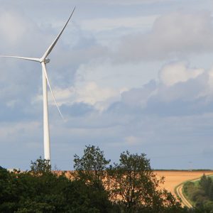 Eolienne en Bourgogne