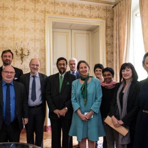 Déjeuner avec Rajendra Pachauri président du GIEC